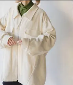 Kastane ベロアコーディロイシャツジャケット