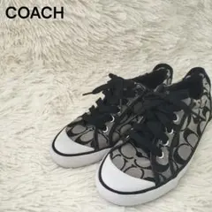 COACH BARRETT コーチ バレット シグネチャー スニーカー 24cmのサムネイル
