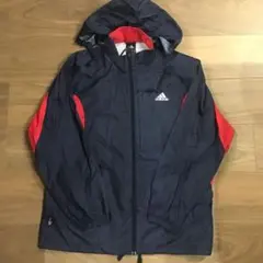 adidas フード付きジャケット ウインドブレーカー　アディダス　160