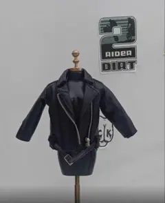 BJD レザージャケット　1/6サイズ
