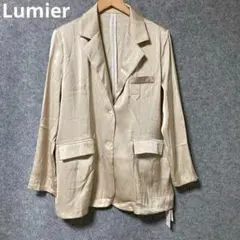 Lumier ベージュ テーラードジャケット