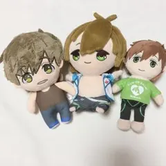 おまけ付き Free! 真琴 ぬいぐるみセット ぶすぬい ソルぬい アメぬいのサムネイル