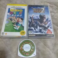 みんなのGOLF ポータブル & モンスターハンター ポータブル 2nd セット