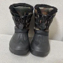 冬用.防水.防寒.迷彩ブーツ