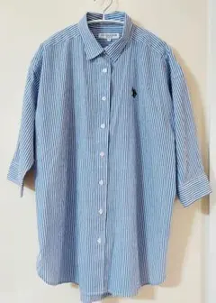 【美品】翌日発送　U.S.POLO ASSN. polo ポロ シャツ　 七分袖