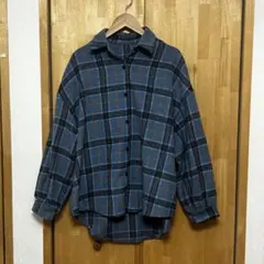 Doula Doula オーバーサイズチェックシャツ