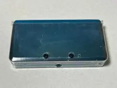 ニンテンドー3DS 本体アクアブルー 充電器セット クリアケース、保護フィルム付