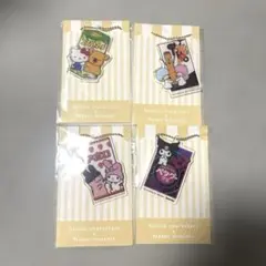 ★ サンリオキャラクターズ ★ メーカーマスコット アクリルキーホルダー 4個