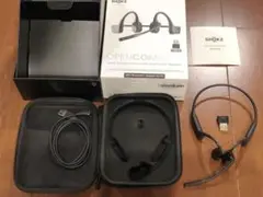 【フルセット】SHOKZ OpenComm UC 骨伝導ワイヤレスヘッドセット
