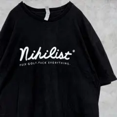 メッセージ【NEXT LEVEL】 ニヒリズム 皮肉 アメリカ古着 Tシャツのサムネイル