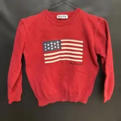 Polo Ralph Lauren 赤 セーター 130cm