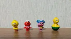 セサミストリート フィギュア 4体セット
