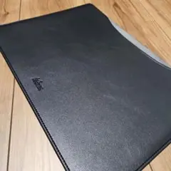黒い合成皮革macbook air13インチケース