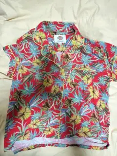 Dickies 半袖シャツ アロハシャツ 赤のサムネイル
