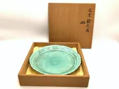 加陽庵　中村東洸　倣ねずみ志野麦わら手　小向　５客　共箱　栞つき　向附東洸造 加陽庵 中村東洸 倣ねずみ志野麦わら手 小向 5客 共箱 栞つき