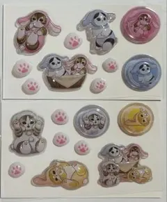 mofusand モフサンド GIGO ロップイヤー アンブレラチャーム シール