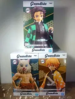 鬼滅の刃フィギュア グランディスタ（Grandista）炭治郎 善逸 伊之助