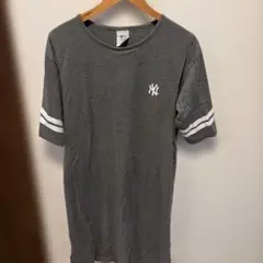 MLB ニューヨークヤンキース チュニック グレー M-L