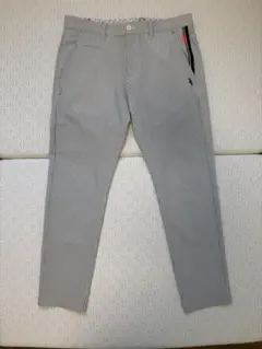 新品 セントアンドリュース ラメジャガード パンツ 定価39600円 灰 M