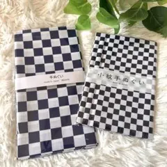 セール❗️新品✩.*˚手ぬぐい ★ 市松★ 日本製✩.*˚ 和柄　ギフト用人気