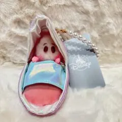 ディズニーストア　ヤングオイスター　ぬいぐるみチャーム　キーチェーン　オーロラ