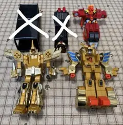 レトロ玩具‼️黄金勇者ゴルドラン・ジェットシルバー音速突き - メルカリ