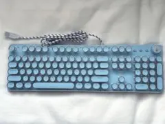 XINMENG K901 青軸 メカニカルキーボード 水色のサムネイル