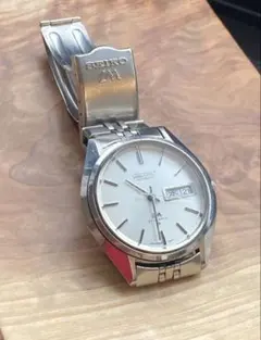SEIKO●ロードマチック●竜頭カレンダー正常●日差60秒程●純正ベルト●LMのサムネイル