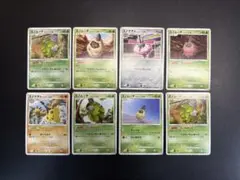 ポケモンカード 2007～2008 ミノムッチ ミノマダム 進化2種8枚セット