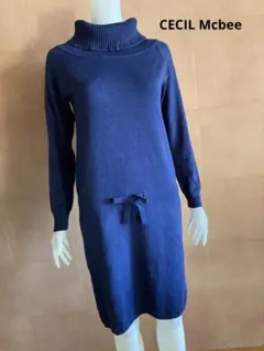 セシルマクビー　ニットワンピース