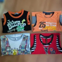 タンクトップ 120　4点セット