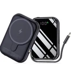 モバイルバッテリー ワイヤレス充電器 MagSafe対応 10000mAh