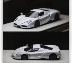 1/64 ミニカー フェラーリ ENZO エンツォ ホワイト 白