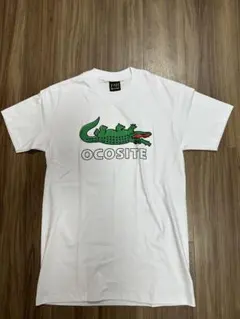 パロディTシャツ☆白色☆オコシテ☆コットン100%☆新品☆Lのサムネイル