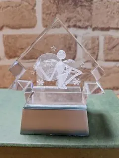 未使用！ディズニー　ザ・ナイトメア・ビフォア・クリスマス　3Dクリスタル　アート