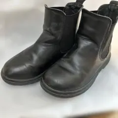 GLOBAL WORK サイドゴアブーツ ブラック 18cmのサムネイル