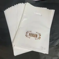 新品★FEILER フェイラー★ギフトラッピング袋ショッパー★ビニール袋20枚のサムネイル