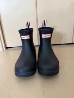美品♡HUNTER ブラック レインブーツサイズUK4