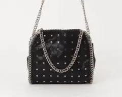 【DONOBAN】スタッズチェーンバッグファラベラ型ステラマッカートニーZARA