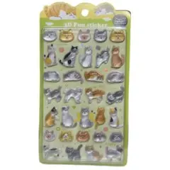 最短当日発送！　【新品未開封】ボンボンドロップシール　猫　ネコ