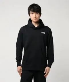 THE NORTH FACE スクエアロゴフーディ ブラック