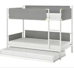 引き取り希望 IKEA 二段ベッドVITVAL アンダーベッド付
