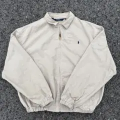 80s-90s Polo Ralph Lauren スウィングトップ　ベージュ