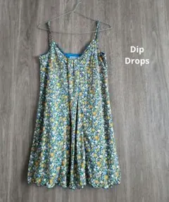 Dip Drops 小花柄 チュニック キャミソールワンピース