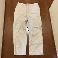 POLO チノパン クリーム色 ストレートフィット