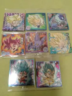 ドラゴンボール 超戦士シールウエハース超 超絶感謝の十周年　８枚