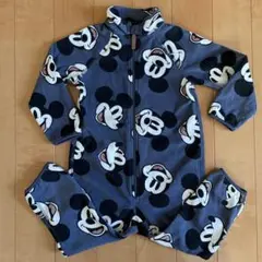 H&M ミッキーマウス フリースオーバーオール 95cm