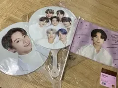 【公式】BTSジョングク 全員　うちわ フラッグ