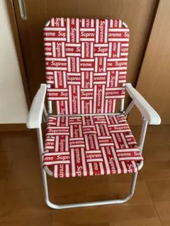 Supreme 折りたたみ椅子 レッド 新品Lawn chair - メルカリ
