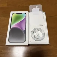Apple iPhone 14 箱　純正ケーブル
